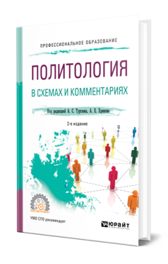 Обложка книги ПОЛИТОЛОГИЯ В СХЕМАХ И КОММЕНТАРИЯХ Под ред. Тургаева А.С., Хренова А.Е. Учебное пособие