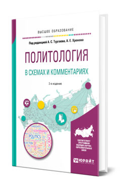 Обложка книги ПОЛИТОЛОГИЯ В СХЕМАХ И КОММЕНТАРИЯХ Под ред. Хренова А.Е., Тургаева А.С. Учебное пособие